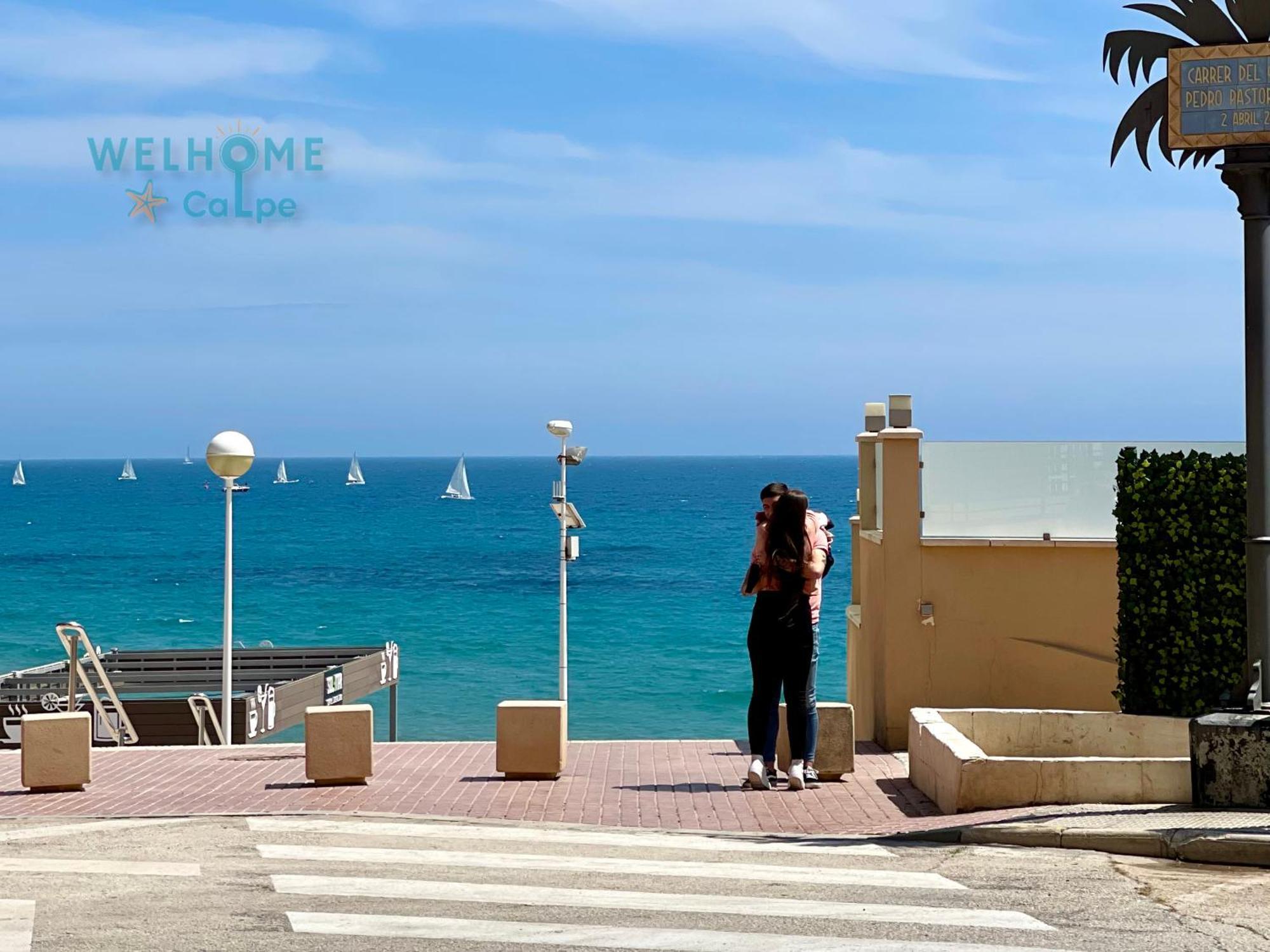 Acuarela Estudio, 1ª Linea, Vista Al Mar, Piscina Calpe Zewnętrze zdjęcie
