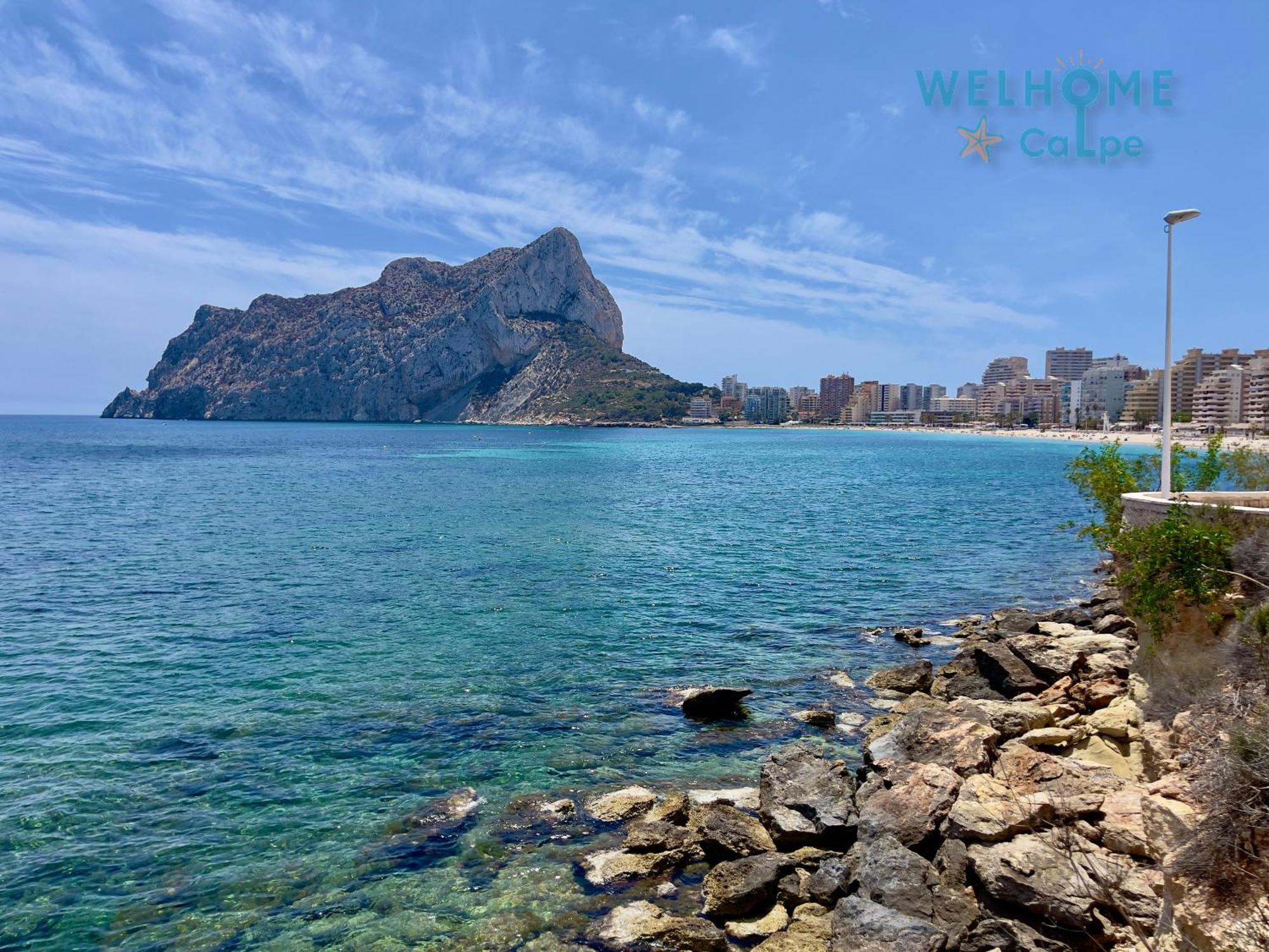 Acuarela Estudio, 1ª Linea, Vista Al Mar, Piscina Calpe Zewnętrze zdjęcie