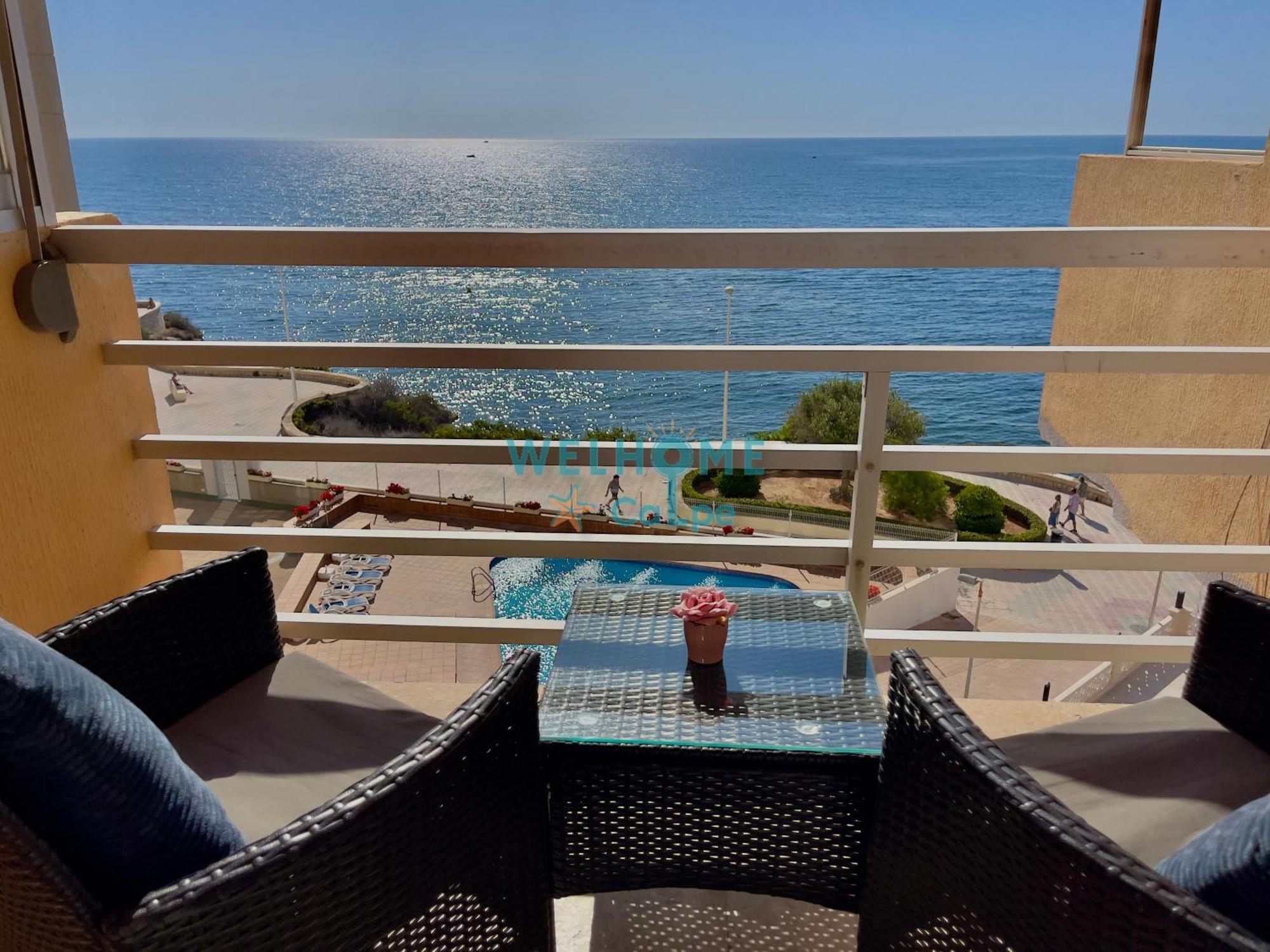 Acuarela Estudio, 1ª Linea, Vista Al Mar, Piscina Calpe Zewnętrze zdjęcie